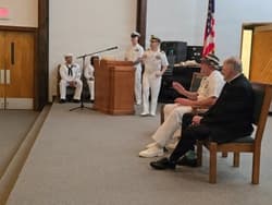 NMRLC Command Master Chief Brandon L. Lindbeck Retires after 30 Years of Service